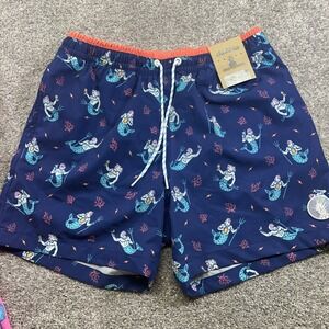 Chubbies Classic 5.5" Swim Trunks:THE TRITON OF THE SEAS PRINT: BLUE:  NWT: SZ S